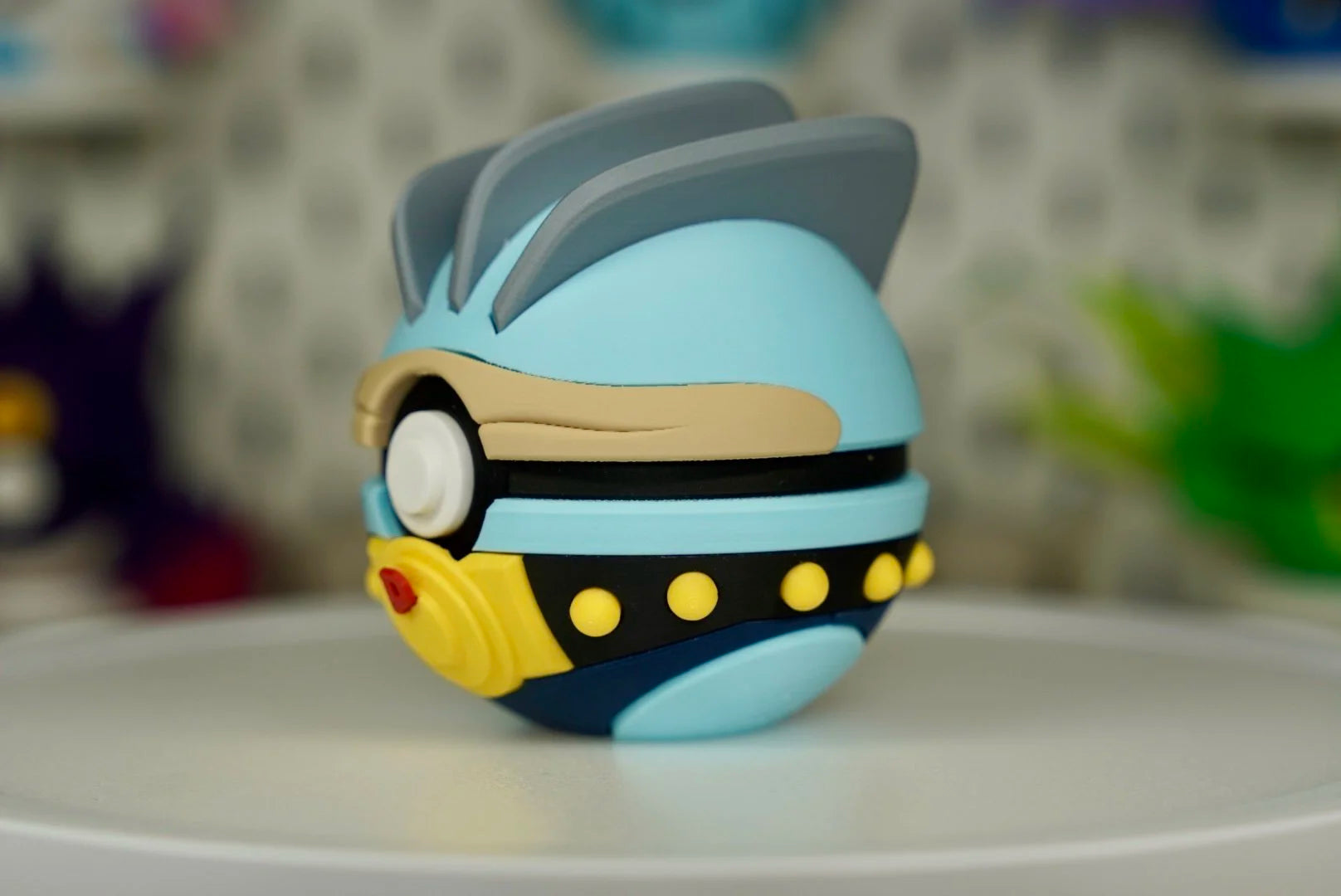 Pokémon-Inspired 3D Printed Poké Ball – Machamp