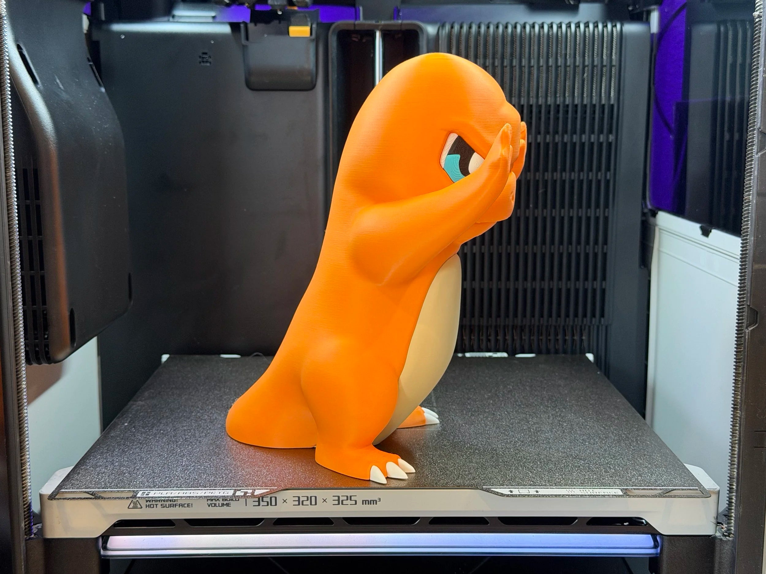 Charmander Window Presser | Pokémon Inspired 3D Window Decoration | Fire Starter Glass Display | 3D Printed Anime Decor | Gamer Gift