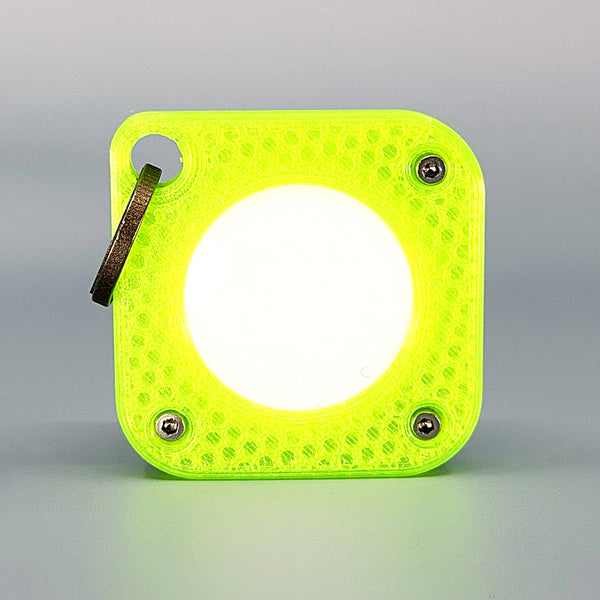AirTag Keychain in Neon Green by Ready to Print 3D