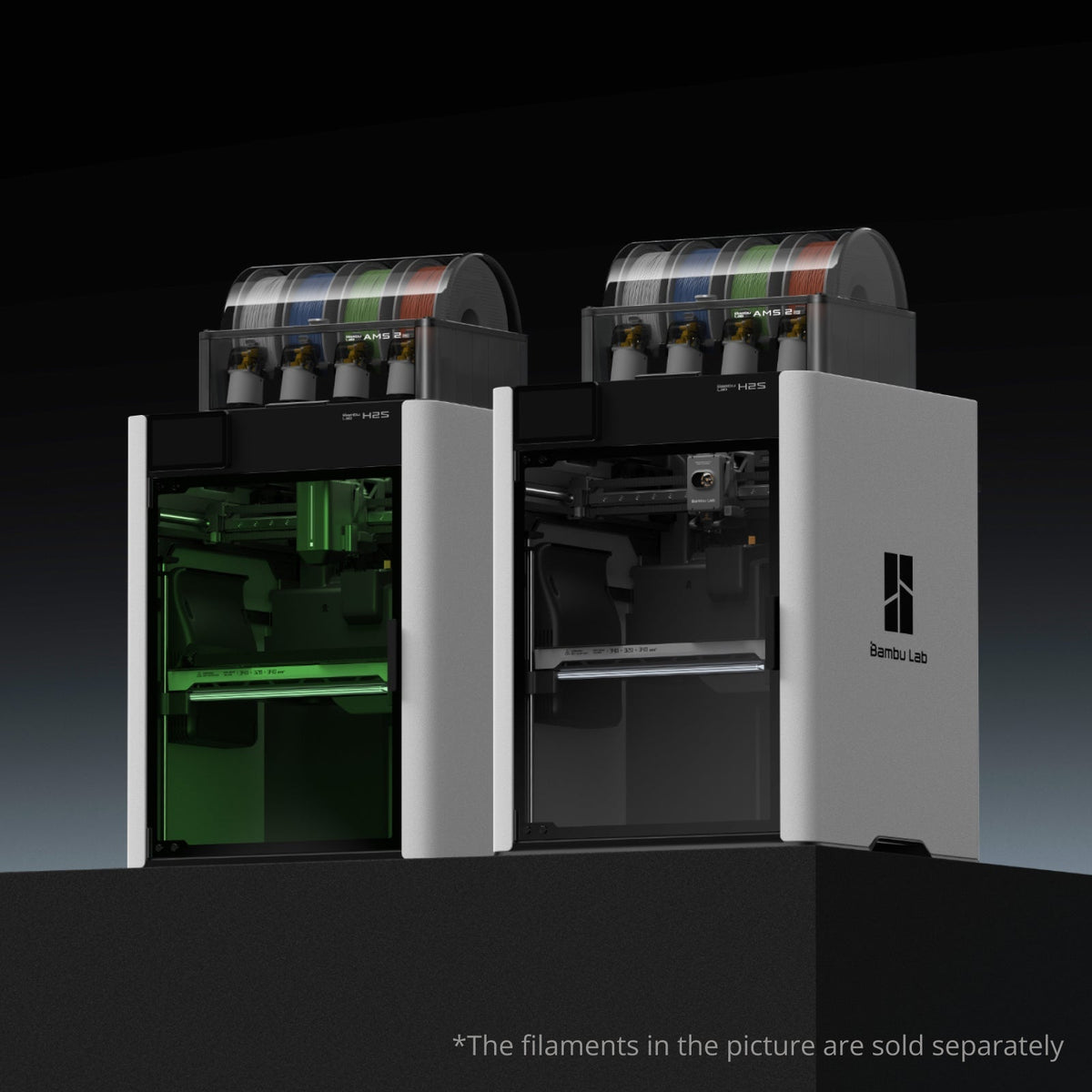 Bambu Lab H2S and H2S AMS Combo 3D Printer
