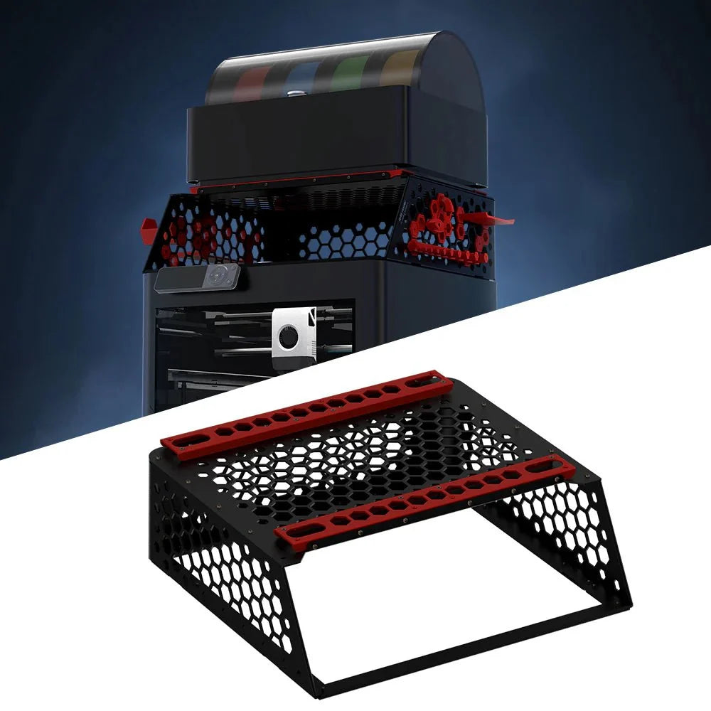 Biqu Panda Perch - Aluminum Mount for Two AMS for Bambu Lab P / X Series