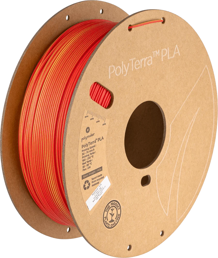 Polymaker Panchroma Dual Matte PLA 3D Printer Filament 1KG 1.75mm