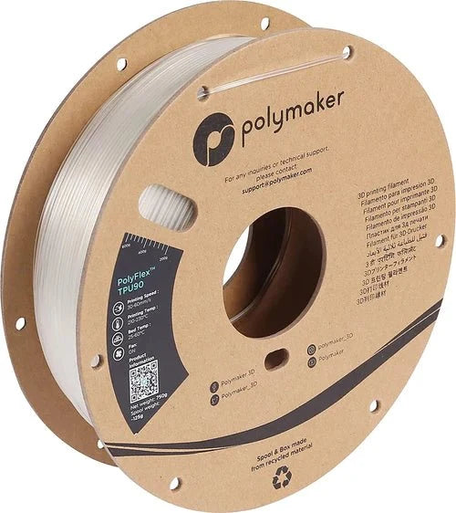Polymaker PolyFlex TPU90 3D Printer Filament .75KG 1.75mm
