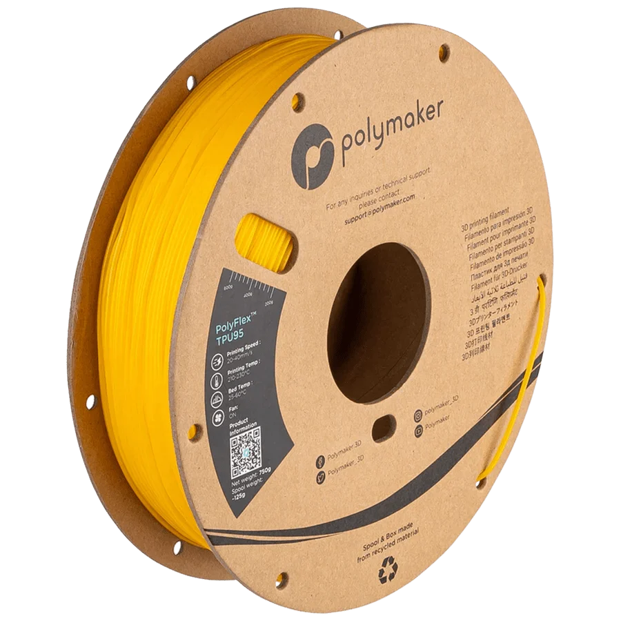 Polymaker PolyFlex TPU95 3D Printer Filament 750g 1.75mm