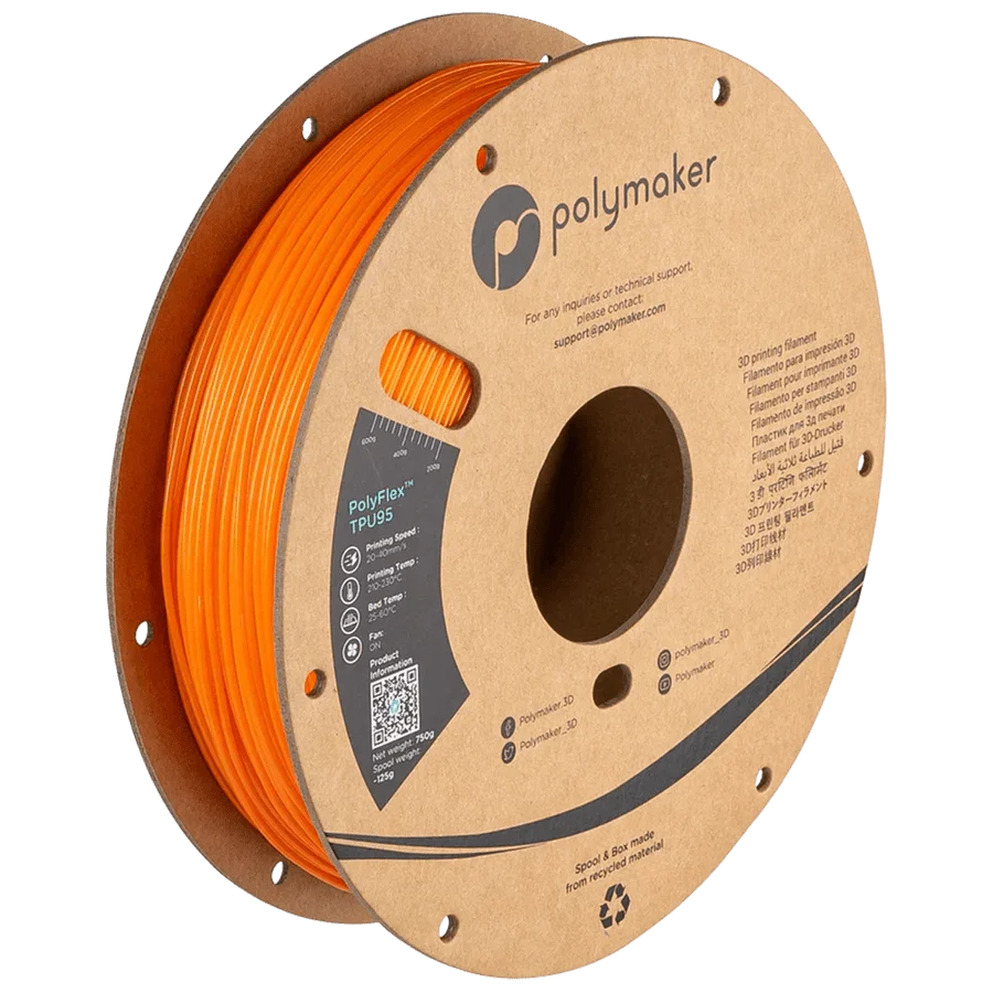 Polymaker PolyFlex TPU95 3D Printer Filament 750g 1.75mm
