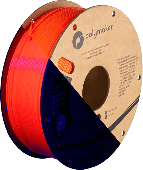 Polymaker PolyLite NEON ABS 3D Printer Filament 1KG 1.75mm