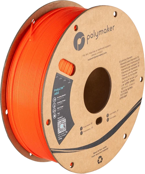 Polymaker PolyLite NEON ABS 3D Printer Filament 1KG 1.75mm