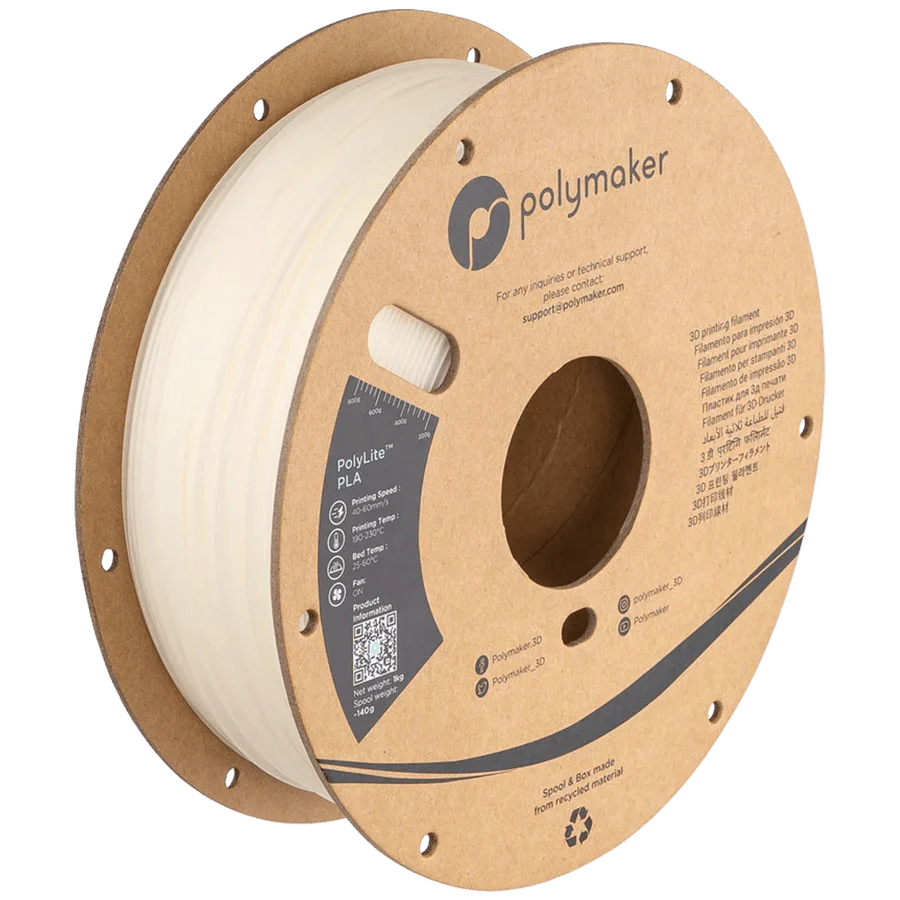 Polymaker PolyLite PLA 3D Printer Filament 1KG 1.75mm