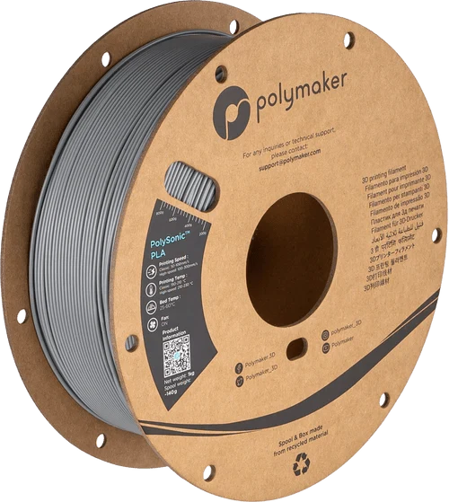 Polymaker PolySonic High Speed Printing PLA 3D Printer Filament 1KG 1.75mm