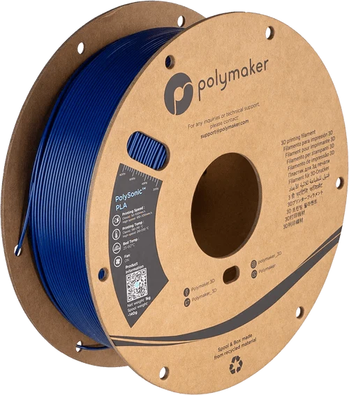 Polymaker PolySonic High Speed Printing PLA 3D Printer Filament 1KG 1.75mm