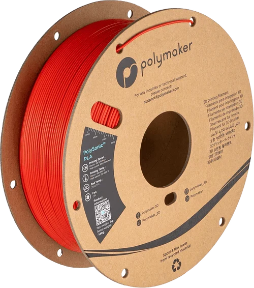 Polymaker PolySonic High Speed Printing PLA 3D Printer Filament 1KG 1.75mm
